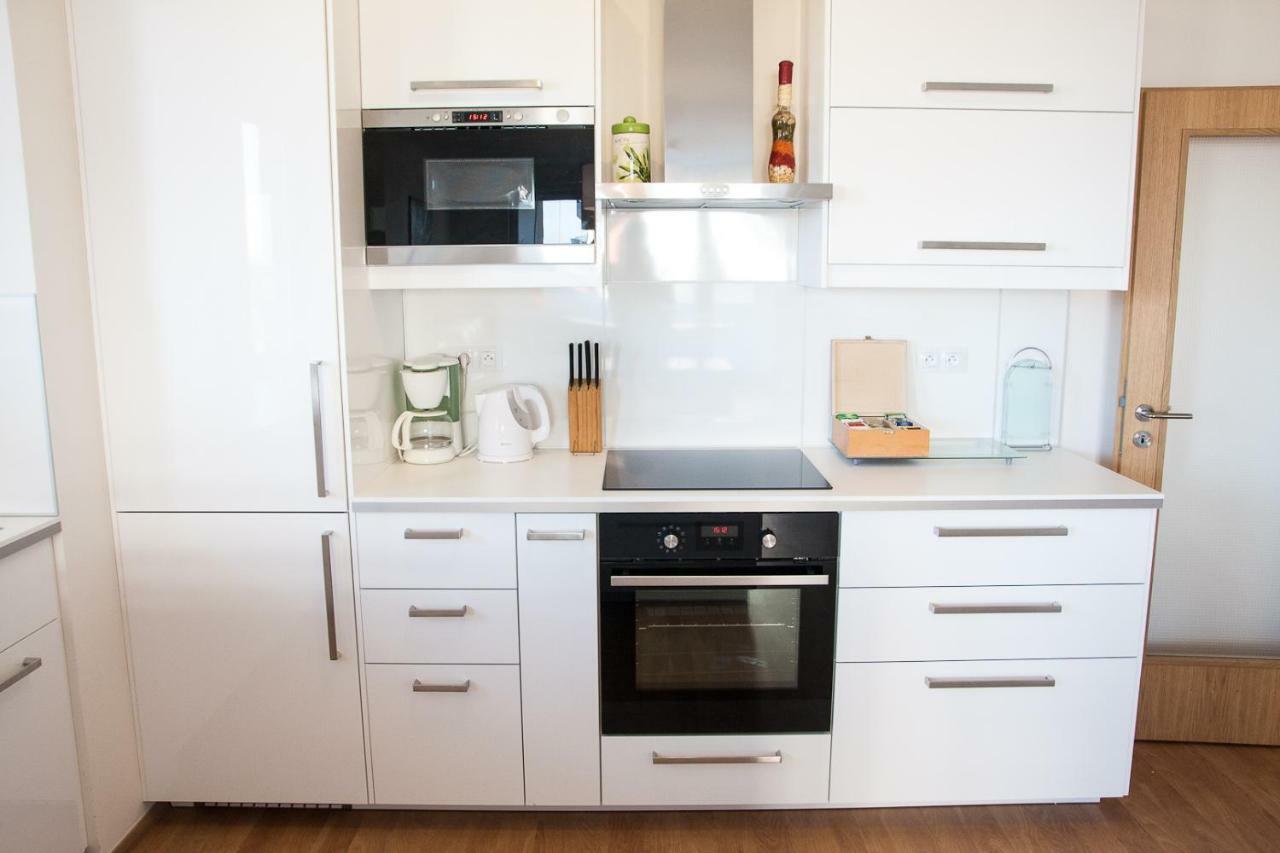 Prostorny 3 Pokojovy Apartman S Dvema Terasami 布拉格 外观 照片