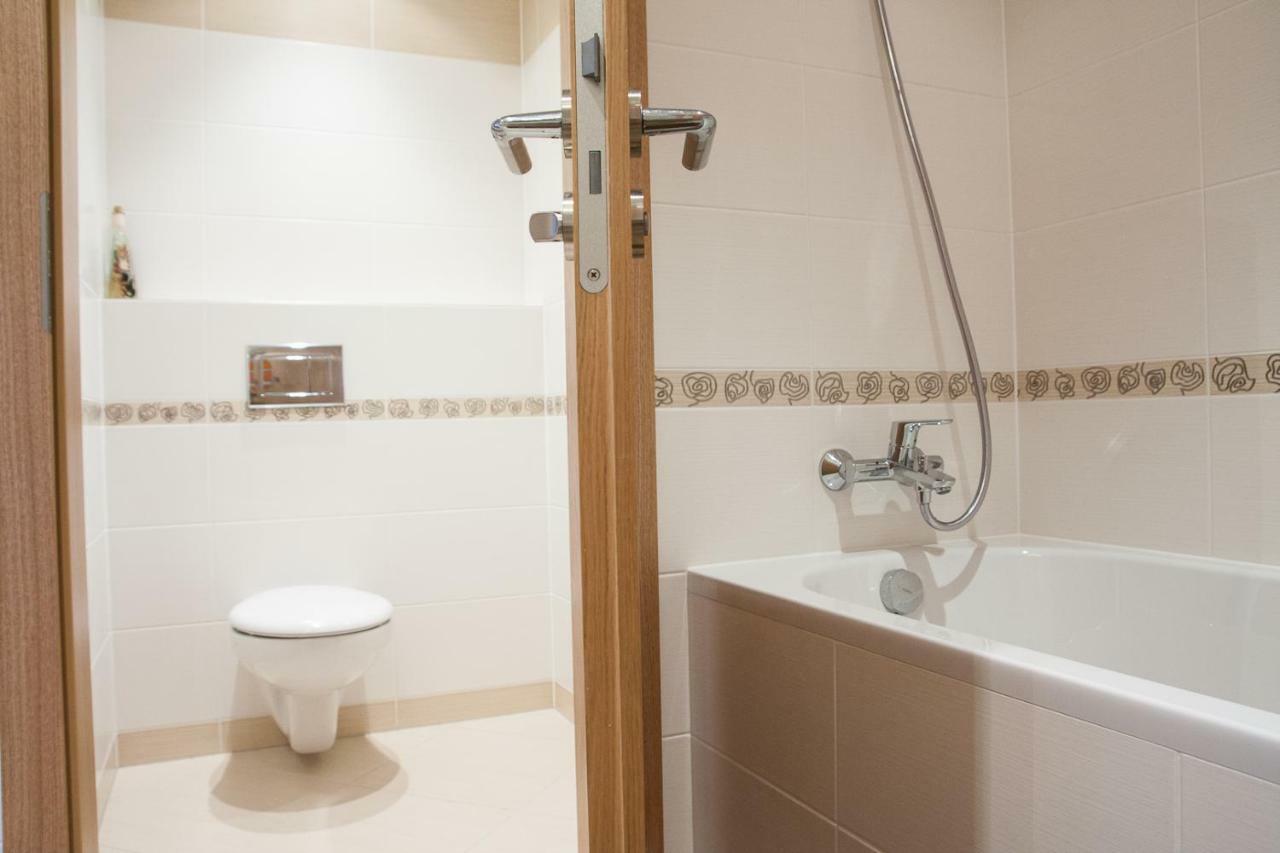 Prostorny 3 Pokojovy Apartman S Dvema Terasami 布拉格 外观 照片
